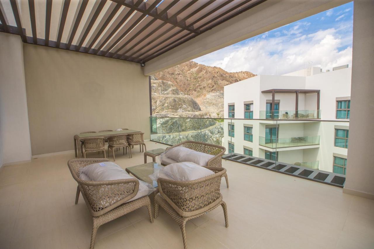 Al Aqah Luxury Apartment W/ Sea Views At Address Residences Fujairah Ngoại thất bức ảnh