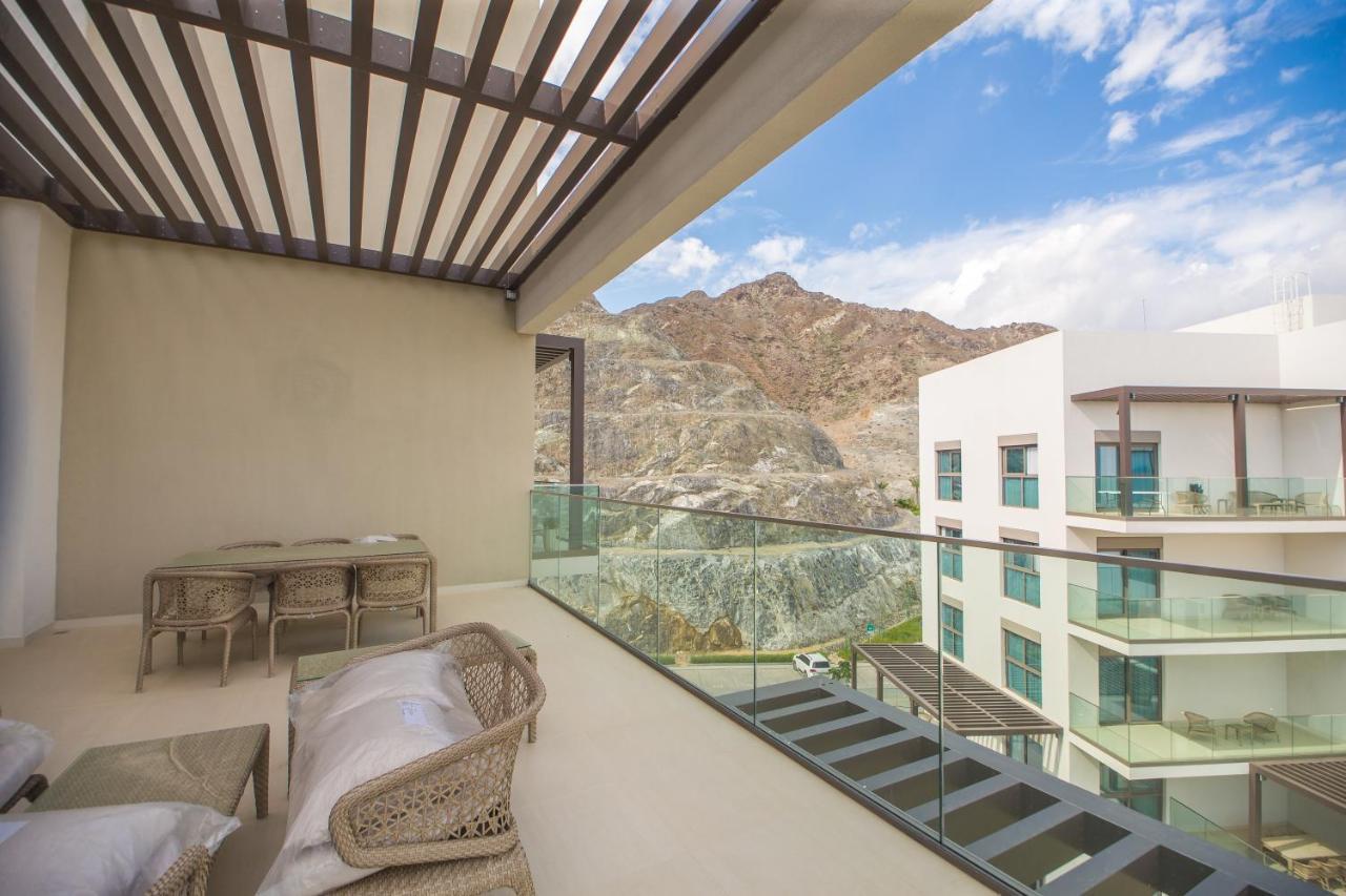 Al Aqah Luxury Apartment W/ Sea Views At Address Residences Fujairah Ngoại thất bức ảnh
