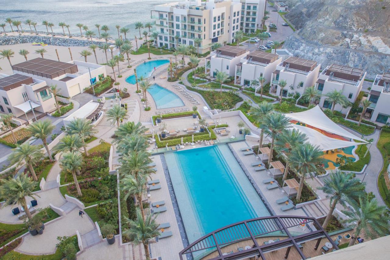 Al Aqah Luxury Apartment W/ Sea Views At Address Residences Fujairah Ngoại thất bức ảnh